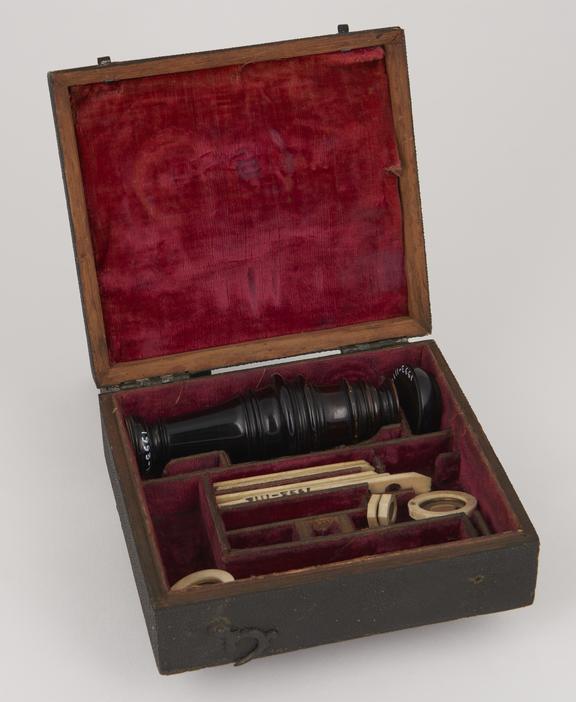 Universal double microscope (body) (c.1746), ADAMS