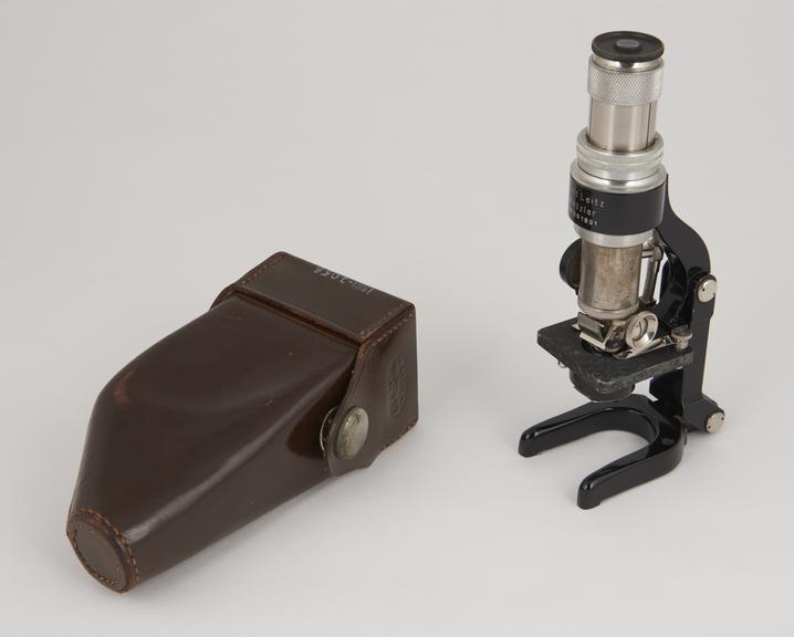 Minor' portable microscope by Ernst Leitz, Wetzlar, c.1934'