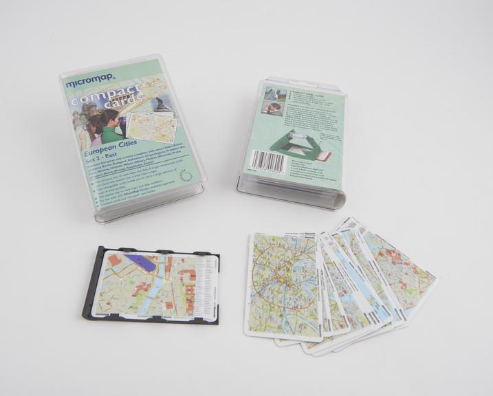 Duplicate copy of Micromap Card set: European Cities Set 2