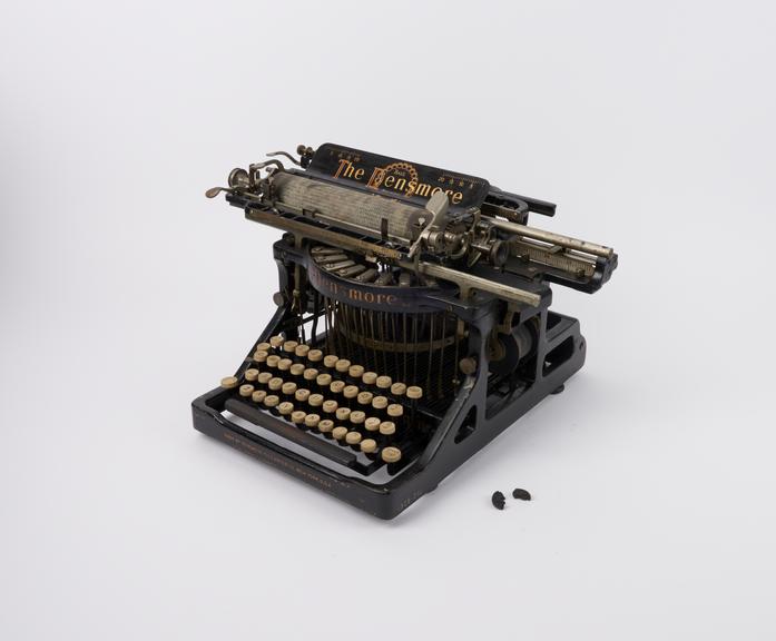 Densmore no.5 typewriter, c. 1891