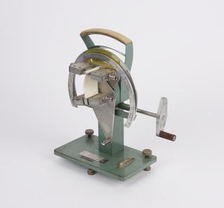 `Kenley' paper stiffness tester, with spare scale