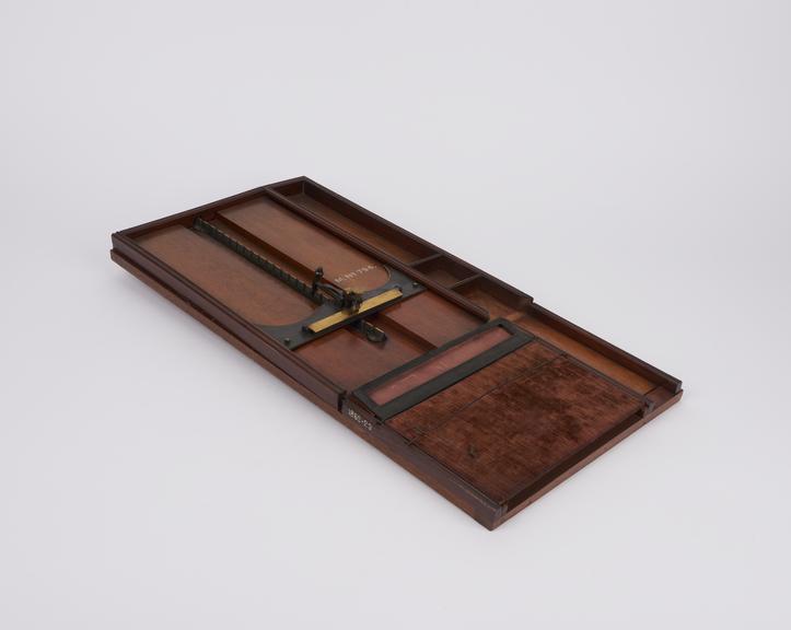Writing table for use by blind  people