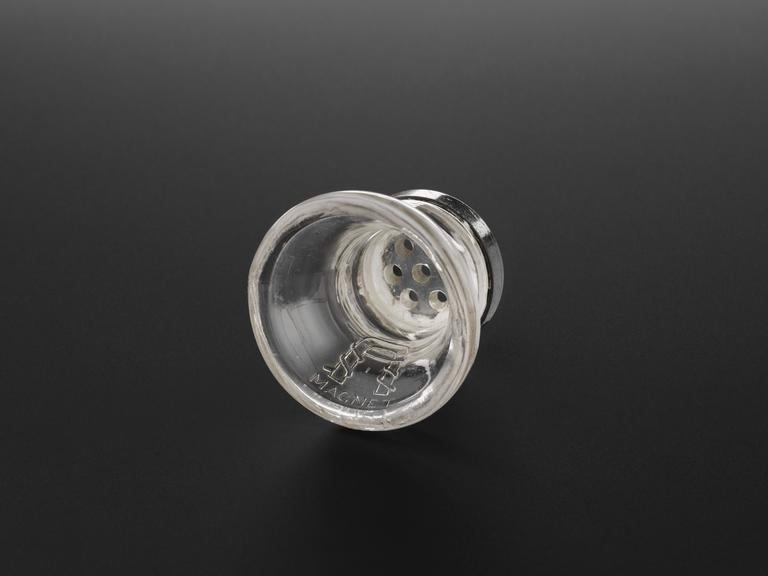 Sanitary telephone mouthpiece, by GEC, c.1916