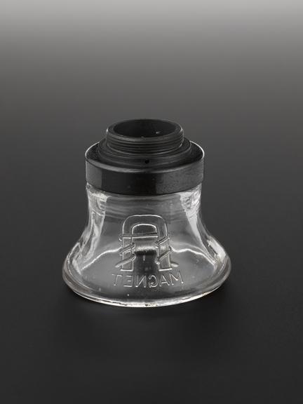 Sanitary telephone mouthpiece, by GEC, c.1916