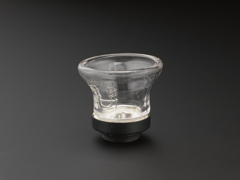 Sanitary telephone mouthpiece, by GEC, c.1916