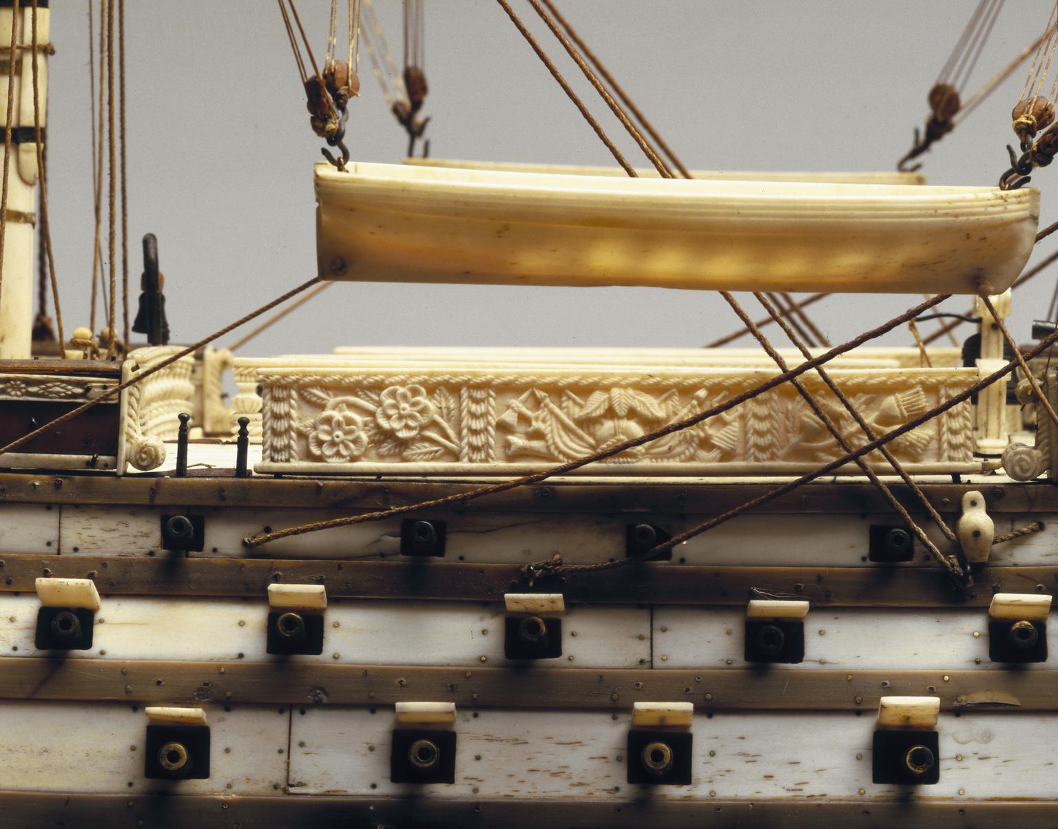 Russian First Rate Model of 120 gun ship: the French 1st rate