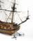 Contemporary Navy Board model, of a rigged 60-gun ship (warships; sailing vessels; sailing ships; naval ships)