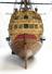 Contemporary Navy Board model, of a rigged 60-gun ship (warships; sailing vessels; sailing ships; naval ships)