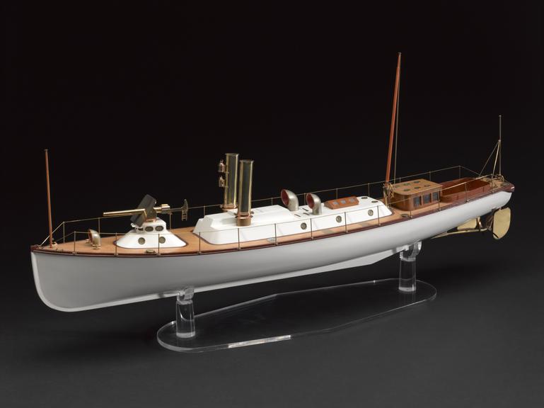 Model of 56 foot armed steam pinnace