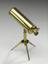 Gregorian reflecting telescope of 2 1/2 inch aperture, with stand, tripod and case (telescope - Gregorian; telescope - reflecting)