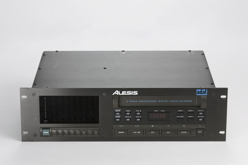 Three of three Alesis ADAT Blackface Digital Recorder.