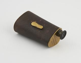 Porro-type prismatic monocular by J. G. Hofmann of Paris. marked 'L'Institut d'Optique de J.G. Hofmann