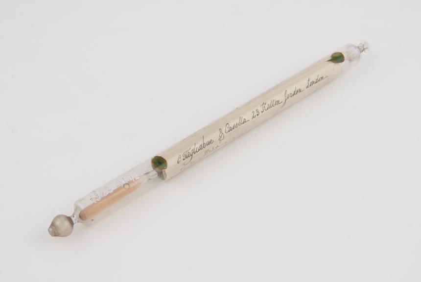 Original insulated alcohol thermometer (scale 30-150?F)