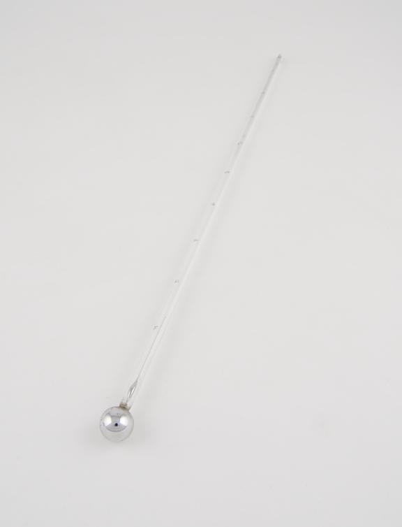 Mercury thermometer, one of seven, used by Sir William Crookes