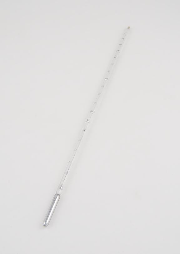 Mercury thermometer, one of seven, used by Sir William Crookes