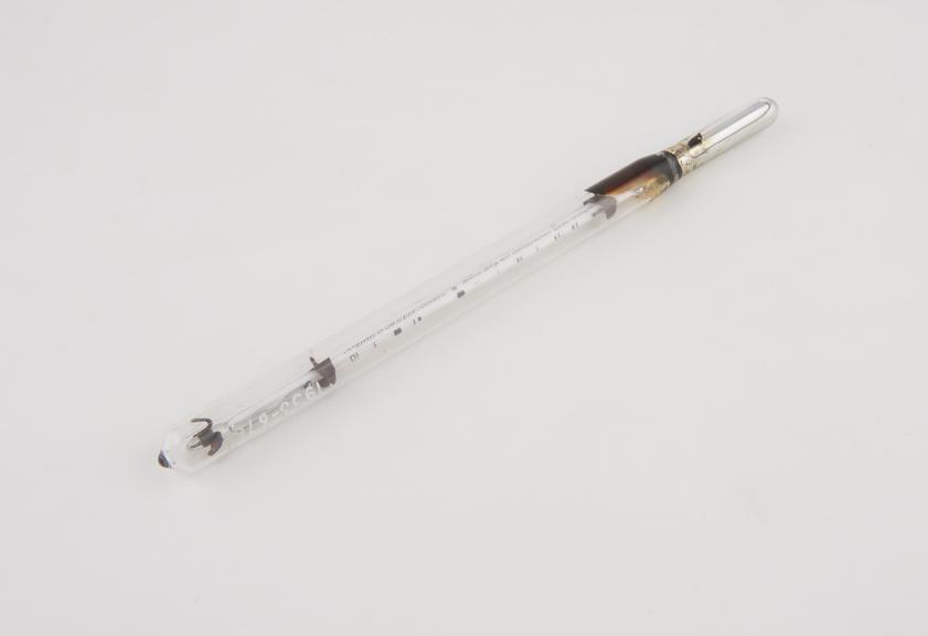 Patent deep sea reversing thermometer (serial no