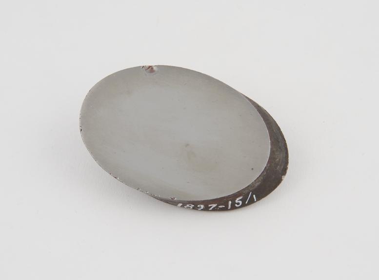 Speculum metal mirror thought to have been made by James