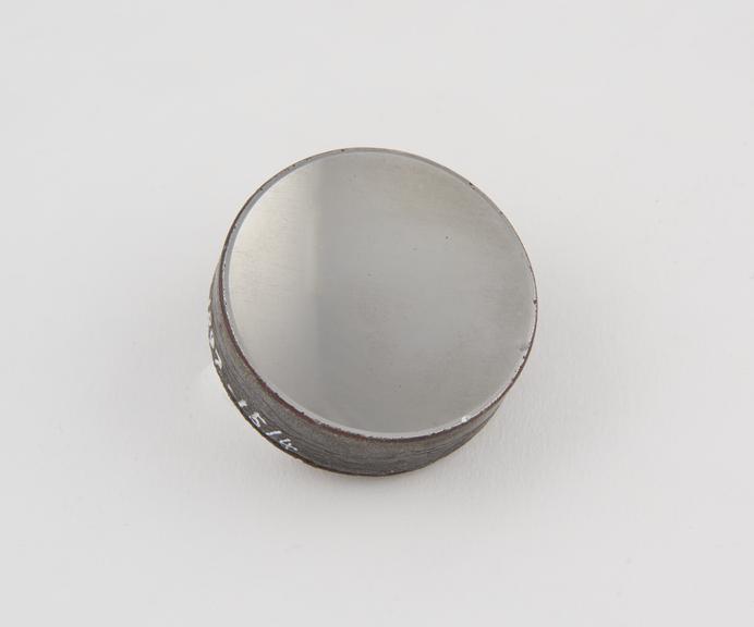 Speculum metal mirror, one of four