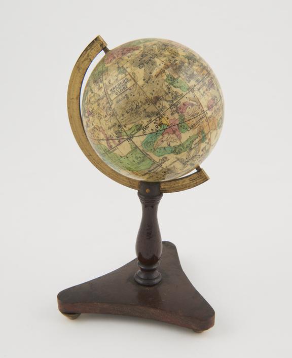 Celestial globe on stand by Wrench - 3-inch diameter