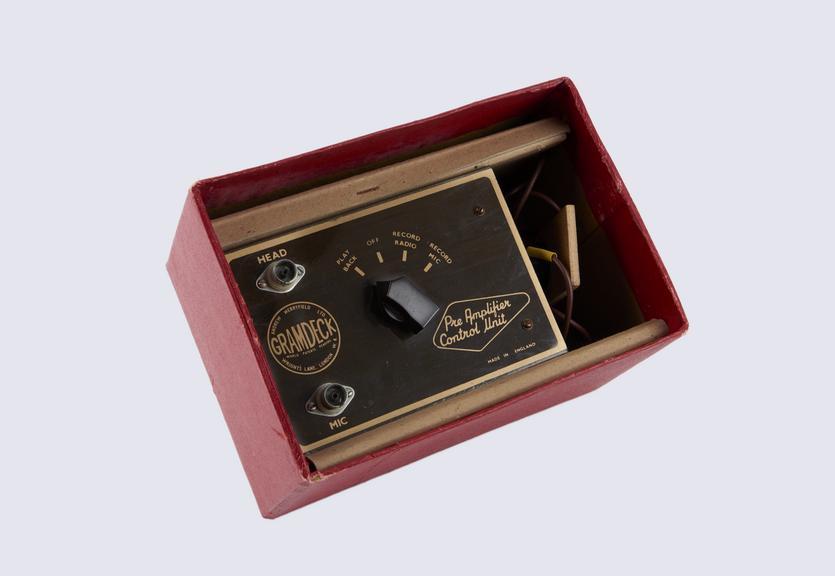 Pre amplifier control unit, serial no