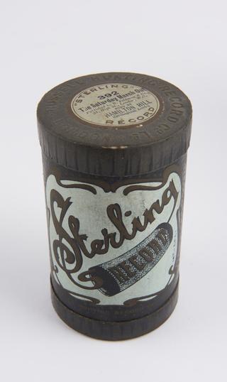 Sterling Record phonograph cylinder, 'The Saturday March Out'