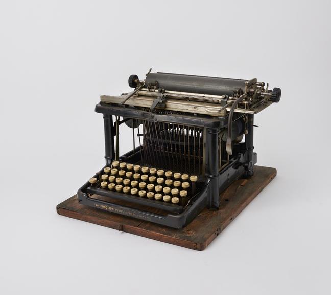 Fay Sholes typewriter, c. 1894