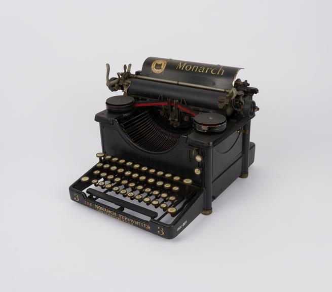 Monarch No. 3 typewriter