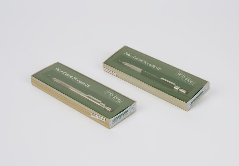 Two examples of TK -matic' technical drawing pencil by A.W