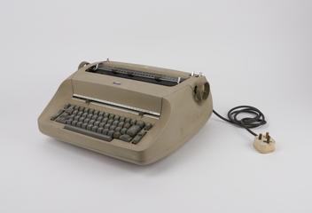 IBM electric typewriter (with golf ball head)