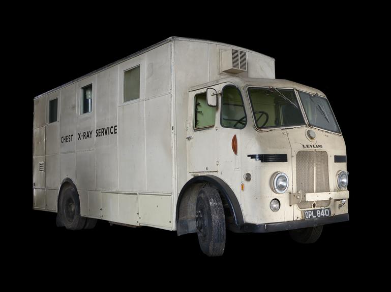 Mobile X-ray vehicle, England, 1948