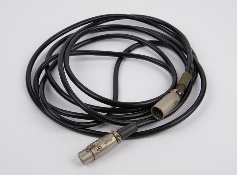 Power cable for graphics monitor of Fairlight Computer Musical