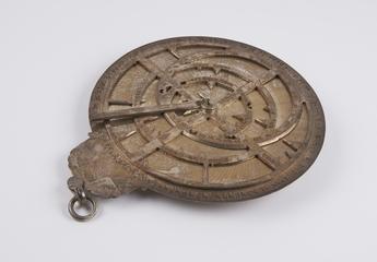 Hindu astrolabe, silver, 1800-1899