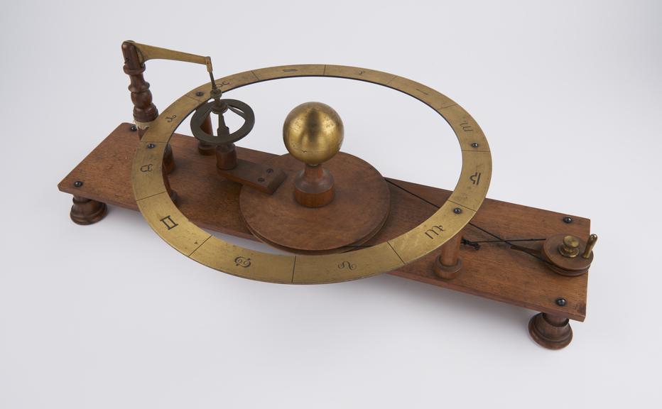 Mechanical model to illustrate the precession of the equinoxes