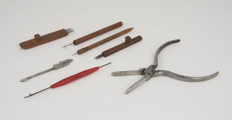 Accessories for Stocking Knitting Frame