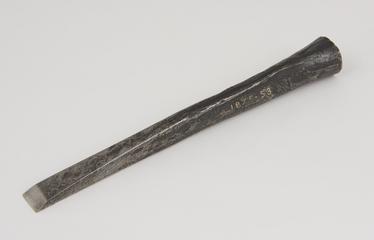 Chisel, Chinese, middle 19th century
