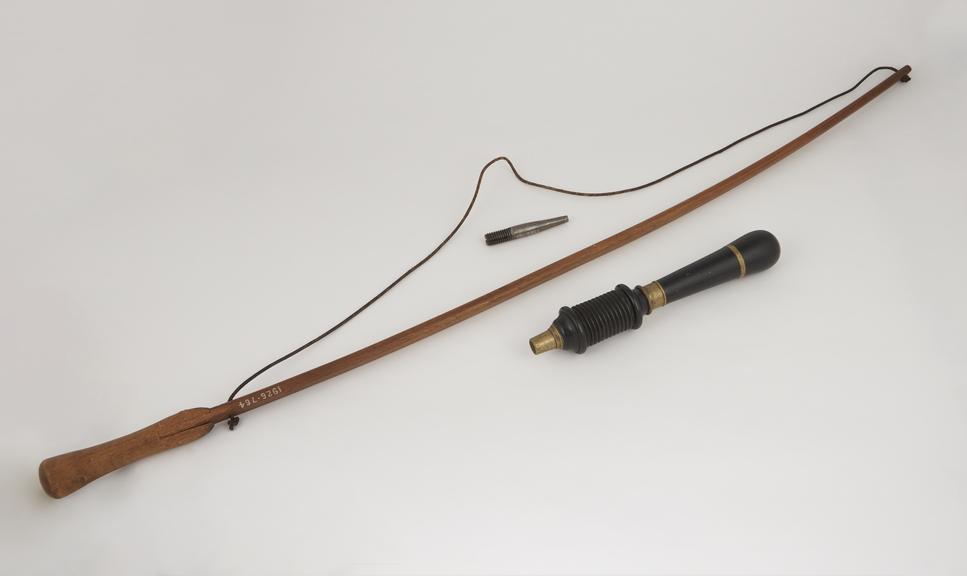 Bow drill, as used in piano trade, c. 1890