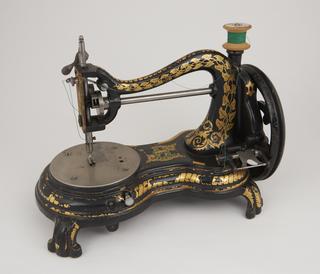 Jones lock-stitch sewing machine, 1879-1909