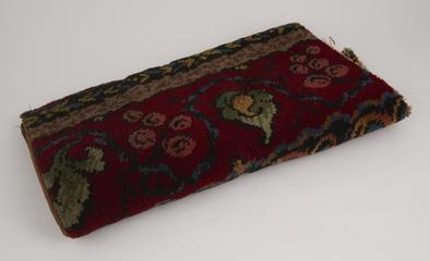 Carpet sample, 1884-1890.