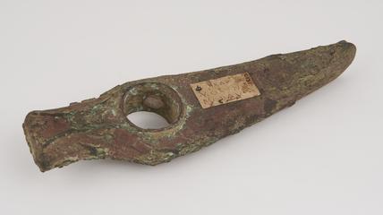 Copper axe head separated from 1949-249
