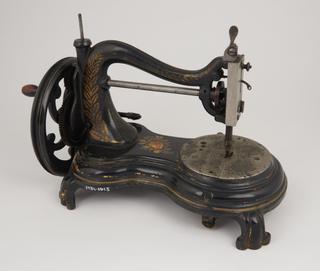 Jones' lock stitch hand sewing machine