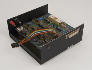 Counter and display unit presumably used to allow development of the optic and mechanical components