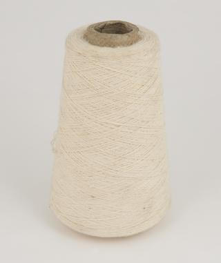 White Yarn Cone