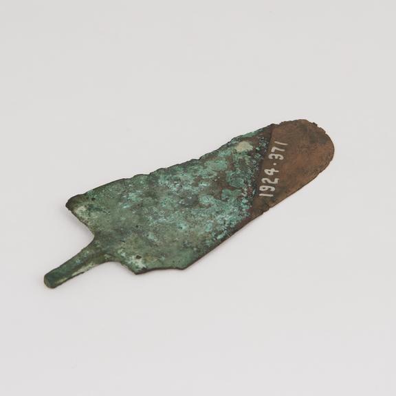 Bronze playing knife