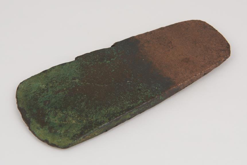 Bronze axe, early flat form