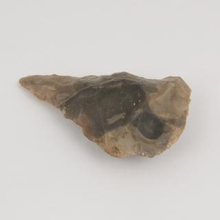 Paleolithic flint hand axe, found at Northfleet.