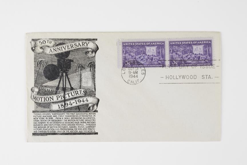 First Day Cover with two stamps