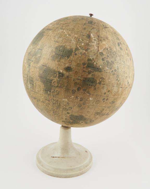 Sir Patrick Moore's Russian Lunar Globe