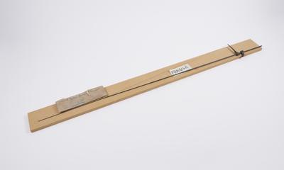 Boom for Milne horizontal pendulum seismograph