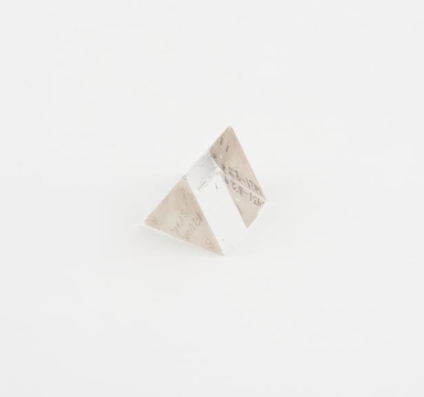 Fluorite Prism by Adam Hilger Ltd., c.1902