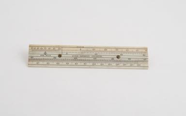 Slide Rule in ivory "Dicas